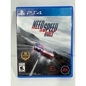 EA Need for Speed Rivals PS4 N/A Blue Good Racing Game CIB 7306201601